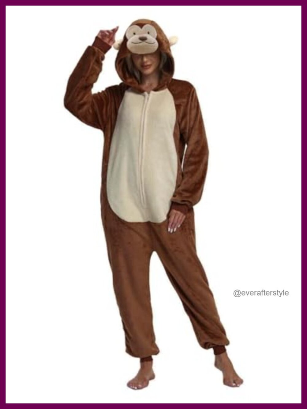 Adult Onesie Pajama Animal One Piece Costume Fleece Halloween Cosplay Unisex